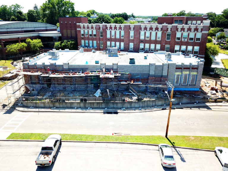 Progress Update Oyster Bay High School BBS Arch