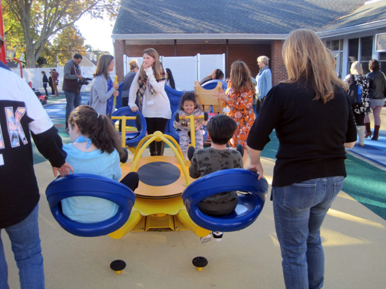 Adaptive Playground Opens at Nassau BOCES’s Carmans Road School BBS Arch