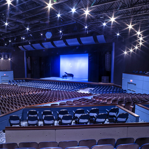 LIU Tilles Center Concert Hall Interior Renovations